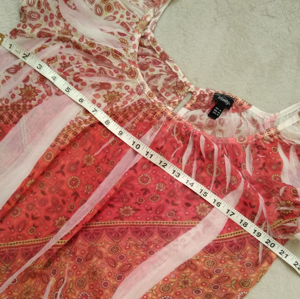 Vanity Transparent Blouse - Picture 3 of 7